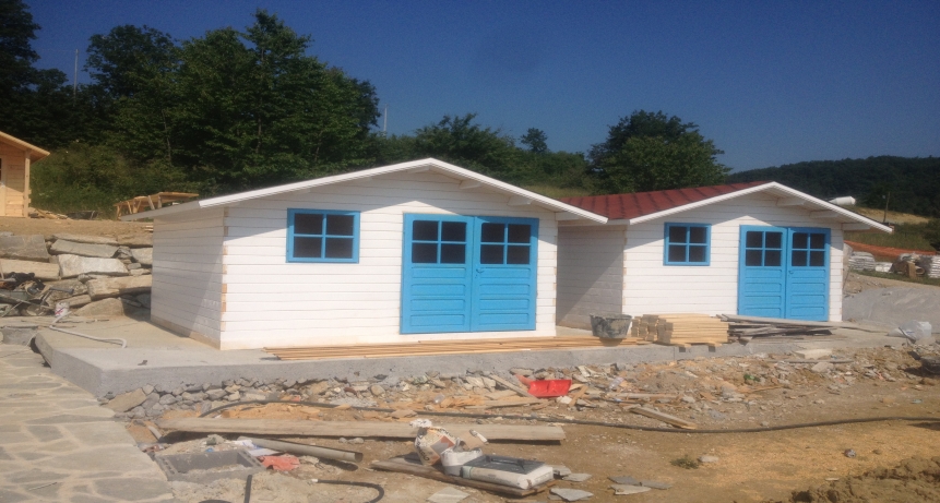 Cabane 4m/4m. Roccavignale, Italia