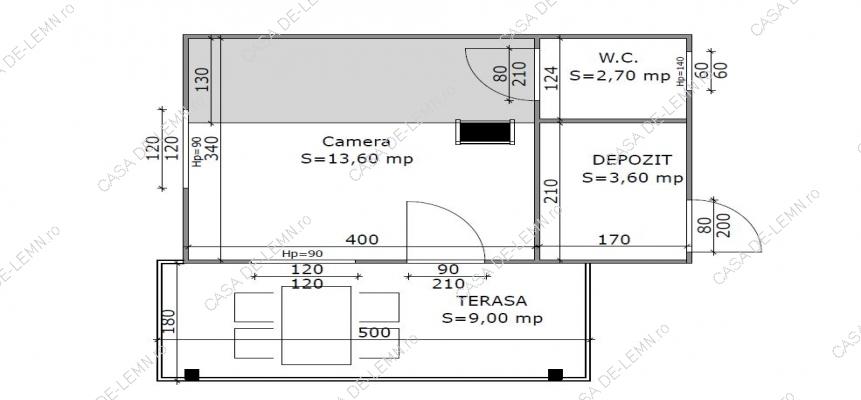 Cabana 6m/3.5m. Olanesti Sat Cheia Jud Valcea