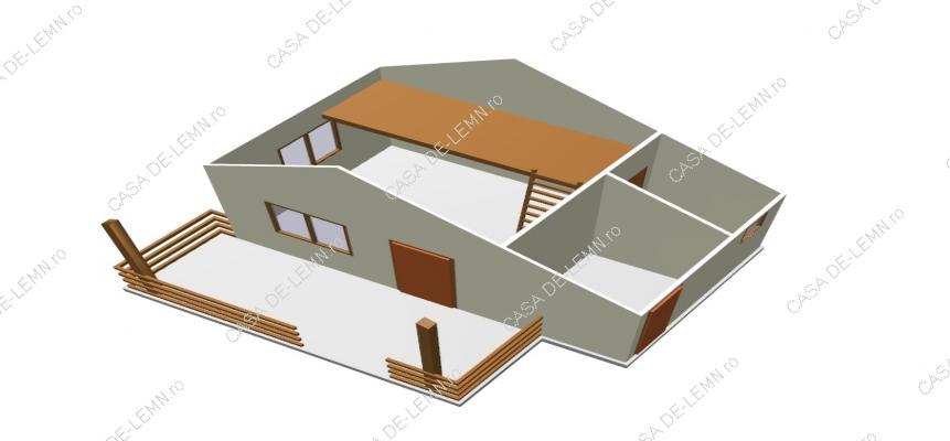 Cabana 6m/3.5m. Olanesti Sat Cheia Jud Valcea