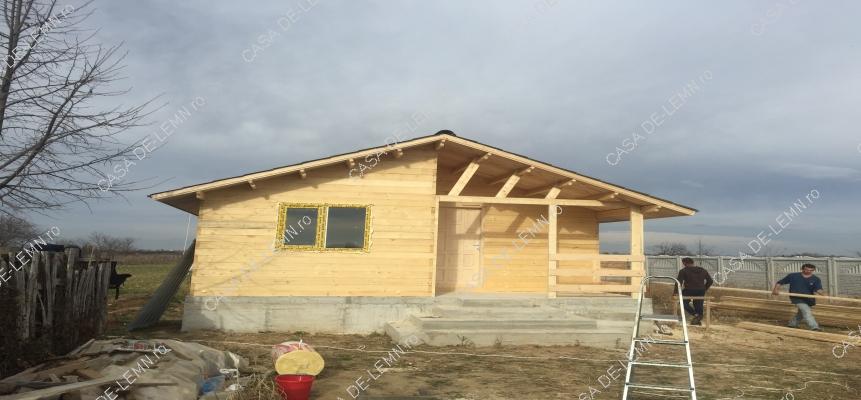 Cabana 9m/6m. Comuna Curtisoara Jud Olt